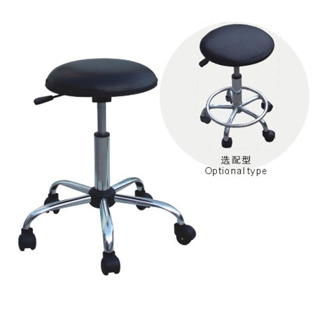 esd pu leather stool